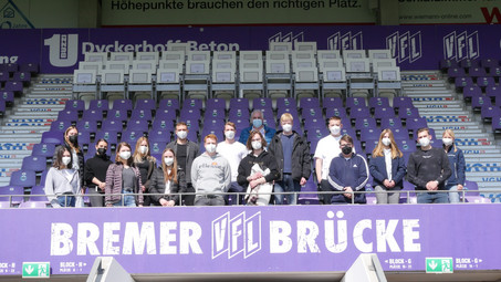 Bohnenkamp trainees get a taste of the stadium atmosphere