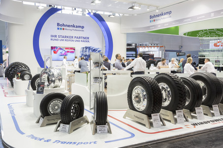 Bohnenkamp presents products and services at The Tire Cologne