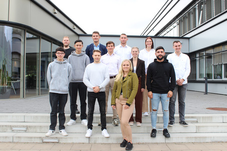 12 new trainees - welcome to the team!