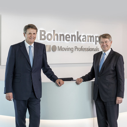 Prof. Dr. Norbert Winkeljohann (left) succeeds Franz-Josef Hillebrandt (right) as Chairman of the Supervisory Board of Bohnenkamp AG.